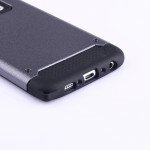 Wholesale Samsung Galaxy S6 Iron Armor Hybrid Case (Black)